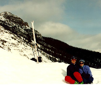 Barb n me in Banff